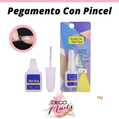 Pegamento Para Tips Con Pincel - comprar online
