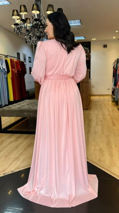 Vestido em Jersey Greta Rose Plus - comprar online