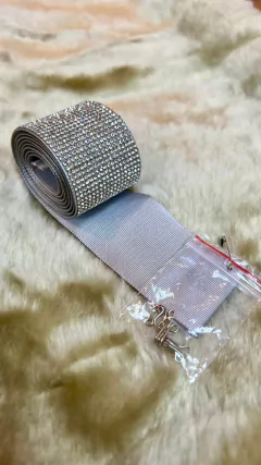 Cinto Strass Prata - comprar online