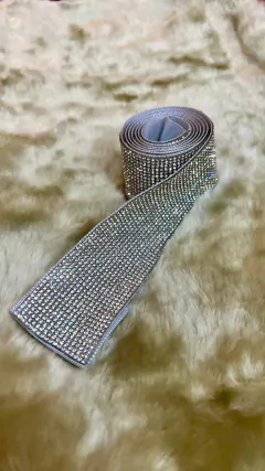 Cinto Strass Prata