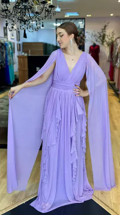 Vestido em tule Iris Lilás (Capa Removível) na internet
