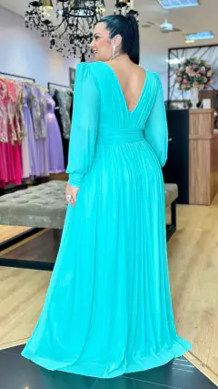 Vestido em Microtule Grace Tiffany Plus - comprar online