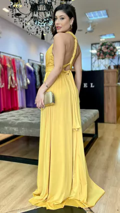 Vestido em Jersey Manu Amarelo (Multiformas) na internet