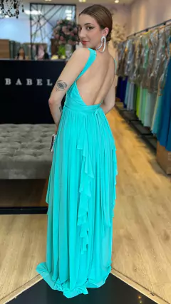 Vestido em tule Maithe Tiffany (Multiformas) - Babel