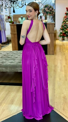 Vestido em Microtule Maithe Roxo (Multiformas) - comprar online