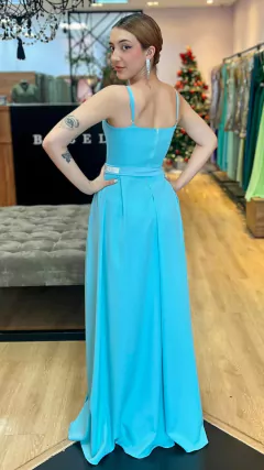 Vestido Em Crepe Amarilis Tiffany - comprar online