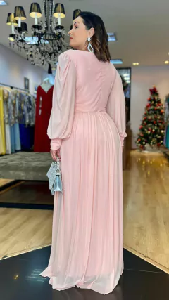 Vestido em tule Gabriele Rose Plus - comprar online