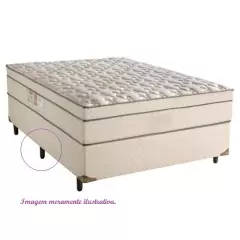 7 Pés Madeira TDC Preto 12cm para Cama Box ou Baú Casal Simples - comprar online