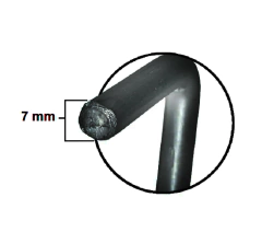 2 Aparador P/ Segurar Colchão Cama Box Baú Haste Preto 25 Cm - loja online