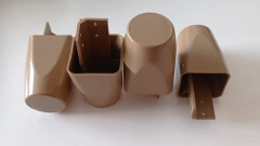 Kit com 10 Pés para Multiusos Guarda Roupas Modelo Mari 7 Cm - comprar online