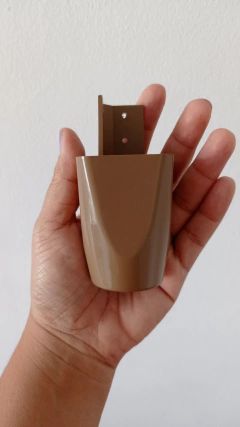 Kit com 10 Pés para Multiusos Guarda Roupas Modelo Mari 7 Cm