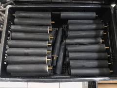 Kit 12 Pés Cama Box Baú TM20 Preto 20cm Altura Madeira Pinus - loja online