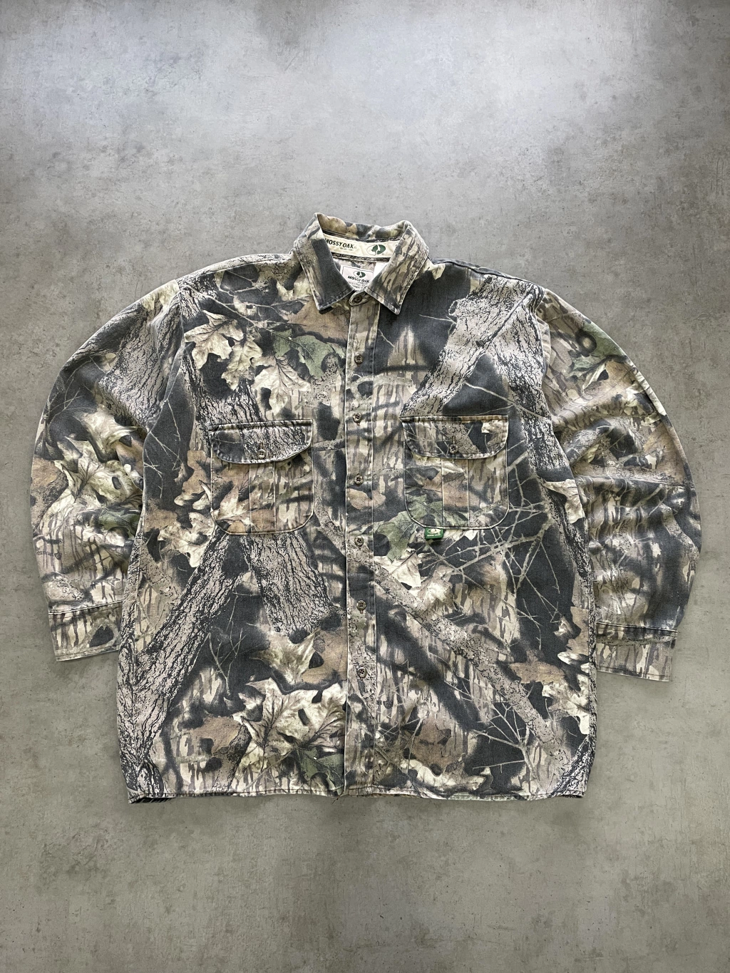 Camisa Realtree Mossy oak T.L