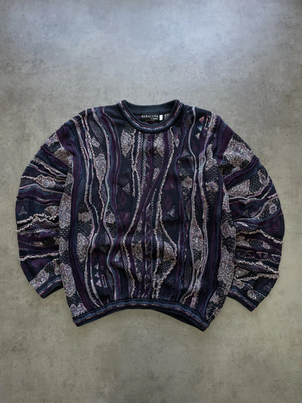 Sweater Baracuta type Coogi T.XXL