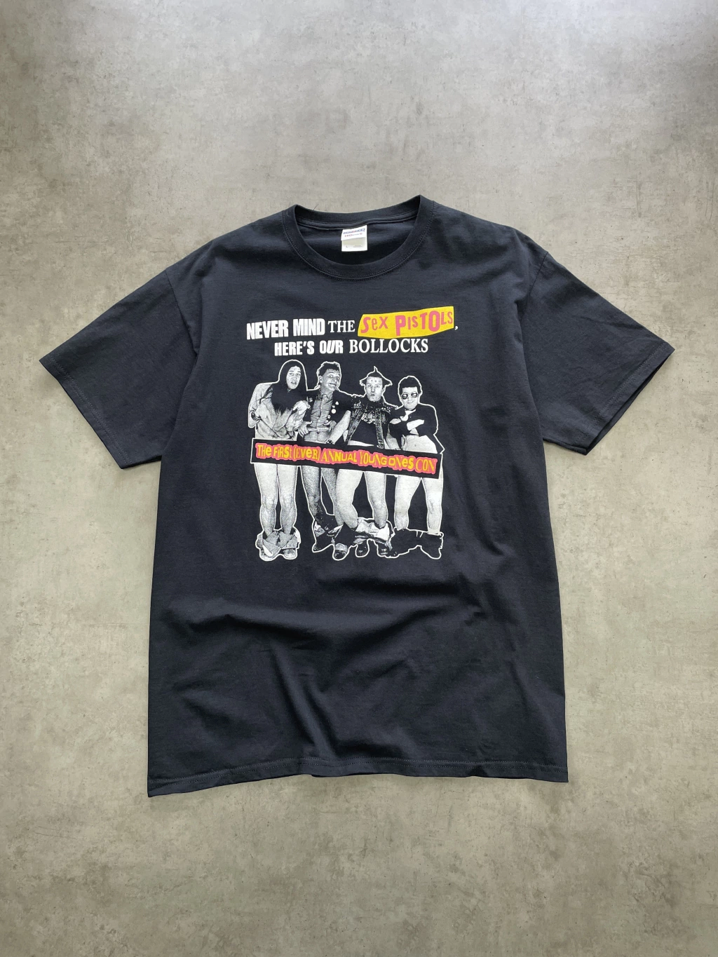 REMERA NEVER MIND SEX PISTOLS T.L