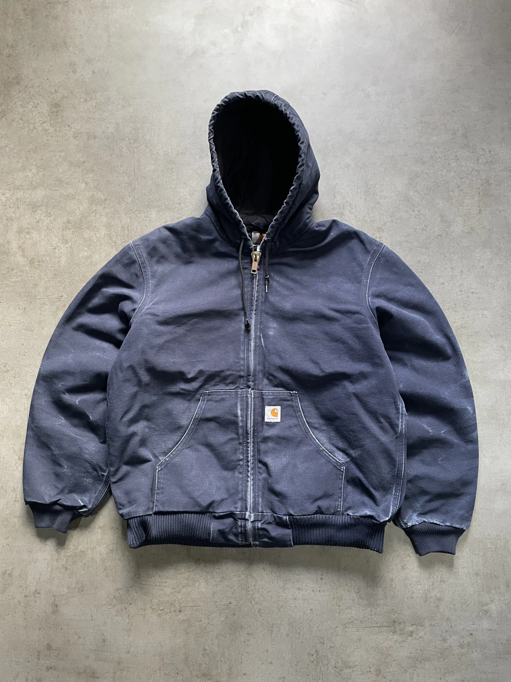 Carhartt Duck Active Jacket Vintage Azul T.M