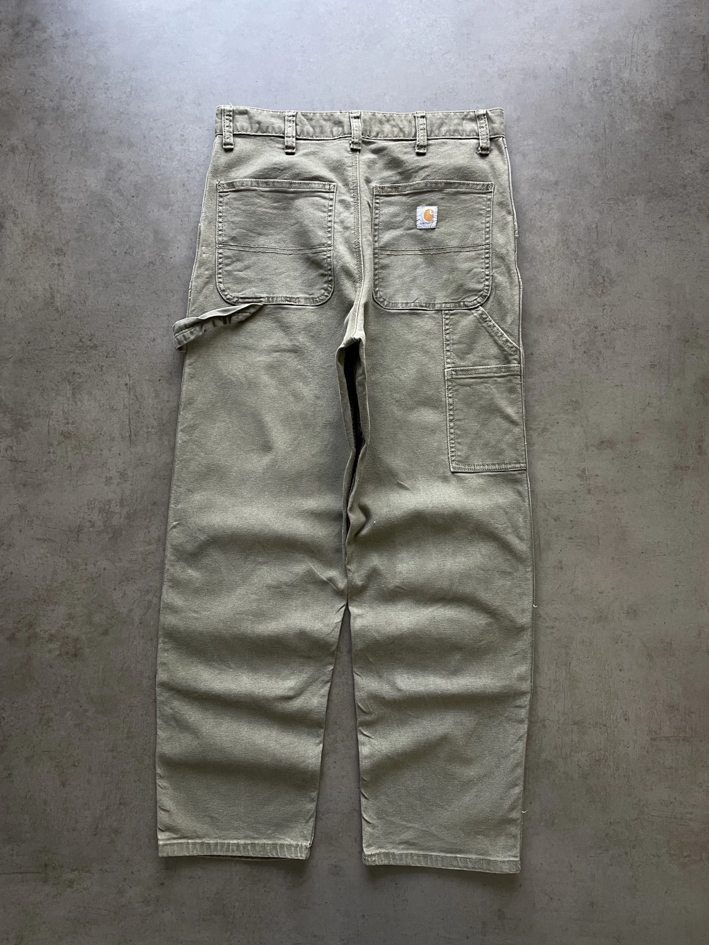 Carpenter Carhartt Double Knee Verde T.38