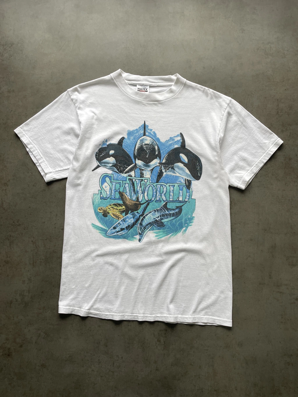 Remera Vintage SeaWorld T.L