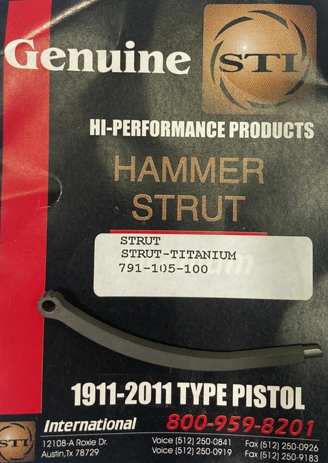 LEVA DE MARTILLO TITANIO STI