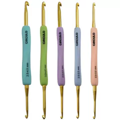 Agulha de Crochê Ponta Dupla Soft Círculo