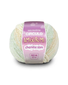 Fio Amigurumi Chenille Slim Círculo
