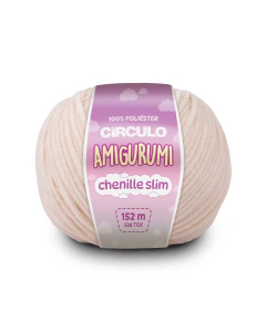 Fio Amigurumi Chenille Slim Círculo
