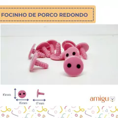 Focinho Porquinho 16mm