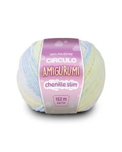 Imagem do Fio Amigurumi Chenille Slim Círculo