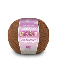 Fio Amigurumi Chenille Slim Círculo na internet