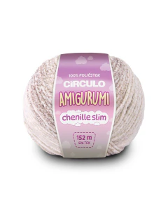Fio Amigurumi Chenille Slim Círculo - loja online