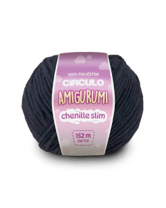 Imagem do Fio Amigurumi Chenille Slim Círculo