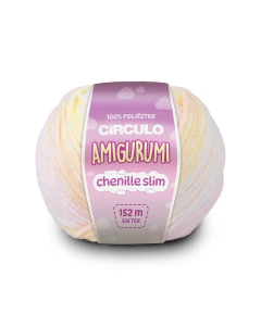 Fio Amigurumi Chenille Slim Círculo - Loja Amigu
