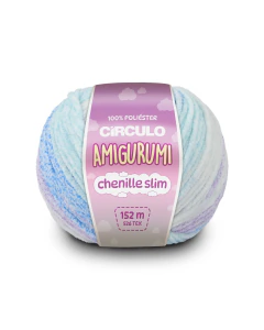 Fio Amigurumi Chenille Slim Círculo - Loja Amigu