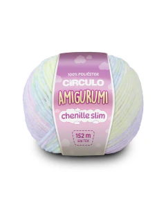 Fio Amigurumi Chenille Slim Círculo