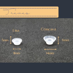 Olho 5mm preto - Loja Amigu