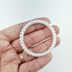 Argola de Pérola Branca - 1 unidade - comprar online
