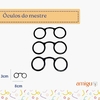 Óculos do mestre - 3 unidades
