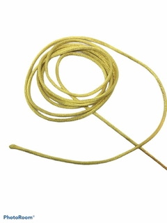 Fio de cetim dourado (metro)