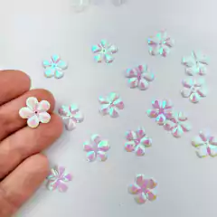 Aplique lantejoula flor frutacor - comprar online