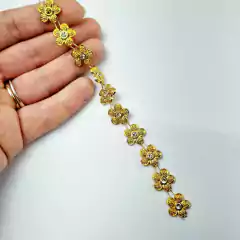 Aplique de flor ABS - Modelo 1