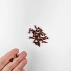 Olho/Focinho/Bochecha Oval Chato 8x6mm