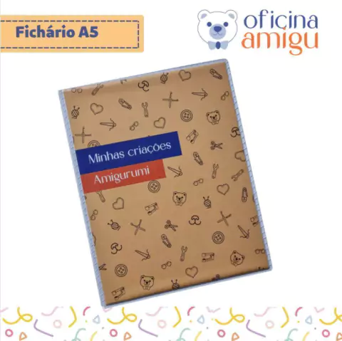 Fichário Minhas Criações + 6 receitas