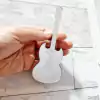 Mini guitarra Modelo 1 - acrílico espelhado prata