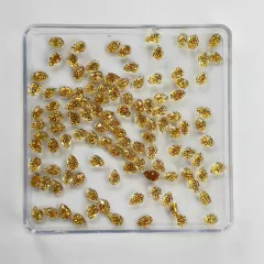 Gota com glitter 4x6mm - 5 gramas