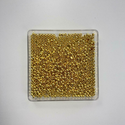 Perola ABS com furo 3MM - 10 GRAMAS