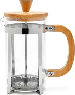 Cafetera Tetera Francesa Tapa bambu 1000ml - tienda online