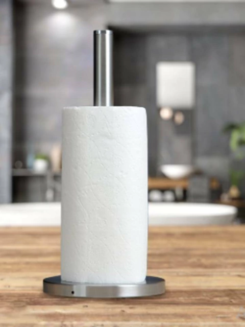 Portarrollo Cocina Mesa Porta Rollo Acero Inoxidable - comprar online