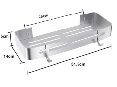 Set Toallero + 2 Repisas Rectangular en internet
