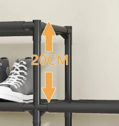 Imagen de Multiuso Zapatero estanteria Negro