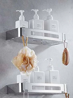 Repisas Aluminio Multiuso X2 Para Pared - comprar online